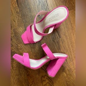 SCHUTZ Maribel Suede Sandal *NWOB* (Size 8)